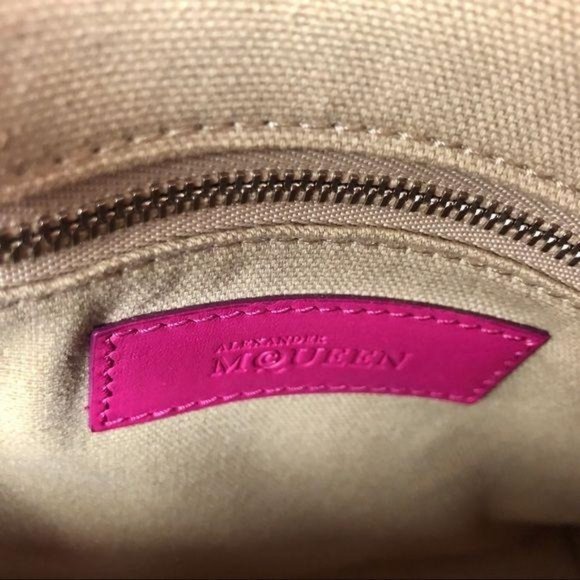 Alexander McQueen Pink Leather Legend Satchel - Picture 15 of 16